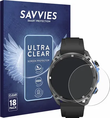 Produktbild von 18x Für DTNO.1 DTG1 1.43" Schutzfolie Savvies Displayschutz Display Schutz Folie Klar Transparent