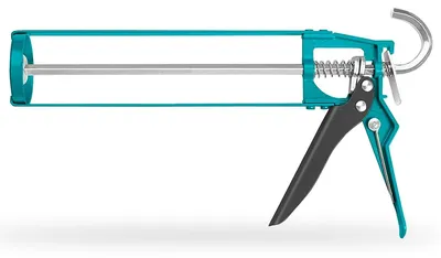 Image de TOTAL - Pistolet à silicone - Avec applicateur fermé - Pour l'étanchéité et la réparation