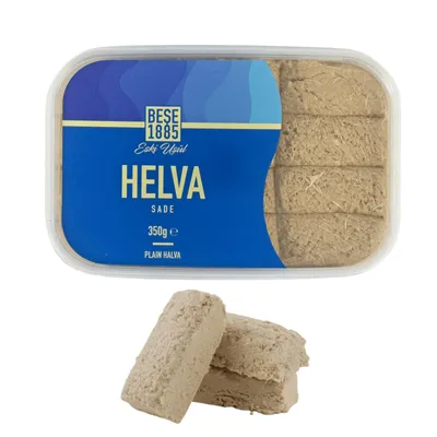 Produktbild von Halva aus der Türkei, 350 g – Tahin-Halva – 52% Sesampaste