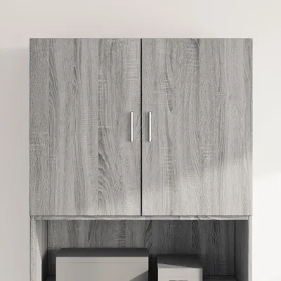 Obrázok produktu pre vidaXL Nástenná skriňa Grey Sonoma 80x42,5x64 cm Materiál na báze dreva