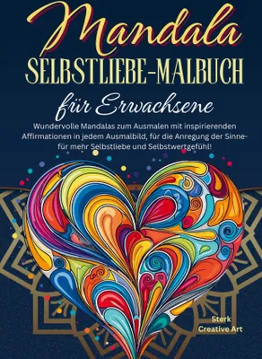 Produktbild von Mandala Selbstliebe-Malbuch für Erwachsene