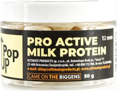 Zdjęcie produktu dla Ultimate Products Top Range Pro Active Milk Protein Pop Up 15 mm - kulki pływające
