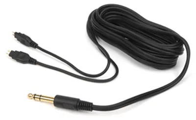 Produktbild von Sennheiser Kopfhörer - Original Zubehörkabel - 3,0m unsymmetrisches Kabel mit 6,35mm Anschlussstecker für die audiophilen Open-Back Kopfhörer der HD 600 Serie