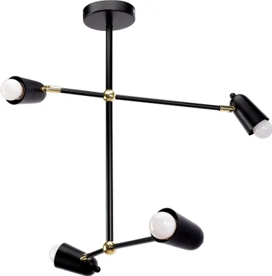 Obrázek produktu pro Závěsná Lampa TOOLIGHT APP1708-4CP Black