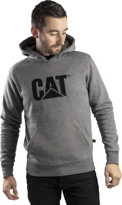 Produktbild von Caterpillar Herren Kaputzenpullover Trademark CW10646 FS813 (XL) (Grau meliert)