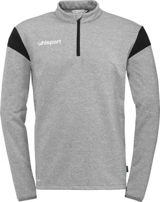 Produktbild von uhlsport 1/4 ZIP TOP Squad 27 Unisex 1002258_01 dark grau melange/schwarz L