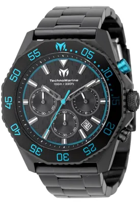 Produktbild von Technomarine Racing Legends TM-525019 Herrenuhr - Quarzwerk - Edelstahl mit schwarzem Zifferblatt - 44 mm