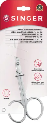 Obrázok produktu pre Vyšívacie nožnice Singer 250014303 - 4"/10,2 cm