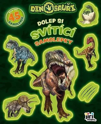 Obrázek produktu pro Dolep si svítící samolepky Dinosauři