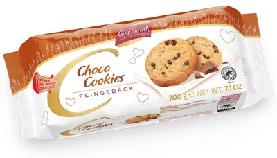Produktbild von Choco Cookies Hausgebäck von Coppenrath, 200g