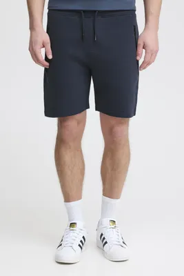 Produktbild von SOLID SDTaras Herren Sweatshorts kurze Hose Jogginghose mit Kordelzug Reißverschlusstaschen Baumwollmischung Regular fit