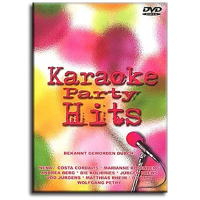 Produktbild von Karaoke DVD - Karaoke Party Hits