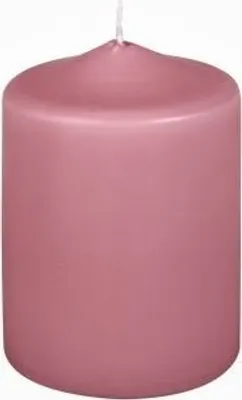 Produktbild von Premium Stumpenkerzen Staubrosa 100 x 70 mm, 1 Stück