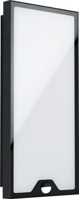 Produktbild von CASAZZA Wand-/Deckenleuchte Lampe Beleuchtung - L20 x H40 x AL8 cm - schwarz - 16W inkl. - IP44