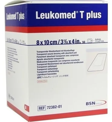 Produktbild von LEUKOMED transp.plus sterile Pflaster 8x10 cm