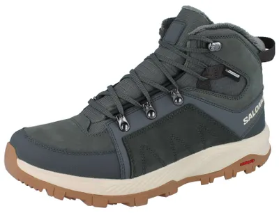 Produktbild von SALOMON Outchill TS Herren Winter Hikingstiefel grün Nubukleder - Größe: UK 10,5