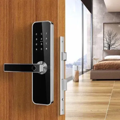 Produktbild von Elektronischer Türschloss mit Fingerabdruck und Bluetooth