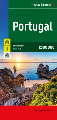 Zdjęcie produktu dla Portugalia, 1:500 000 mapa samochodowa turystyczna AKTUALNE WYDANIE 2025 Freytag&Berndt
