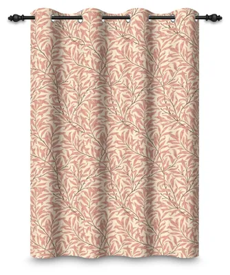 Obrázek produktu pro Solidchoice – Zatemňovací závěs s květinovým vzorem – 135 x 245 cm
