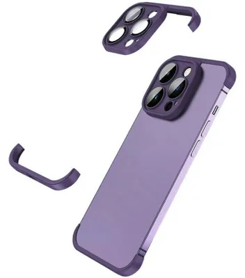 Produktbild von Eckpolsterschutz für iPhone 13 Pro in Lila