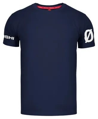 Image de Ozoshi - T-shirt pour homme, logo PP9024 (L) (bleu marine foncé)