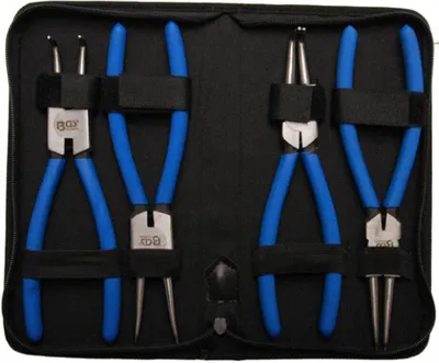 Immagine prodotto di BGS Set di pinze per anelli elastici 225 mm 4 pezzi - 650