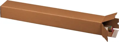 Produktbild von 20 x Versandhülse Versandkarton Faltkarton für DIN A0 860x105x105mm selbstklebend