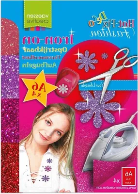 Zdjęcie produktu dla Folia transferowa – samoprzylepna i nadająca się do nakładania pędzlem – 14,8 x 10,5 cm – wielokolorowa