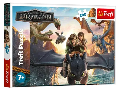 Image de Puzzle Magique Dragonnets TREFL - 200 pièces dès 7 ans
