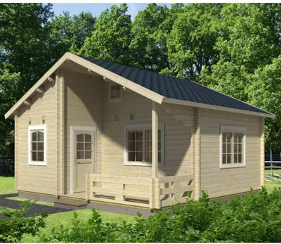 Produktbild von Palmako Ferienhaus Emily 40,1 + 5,2 m² - 70 mm