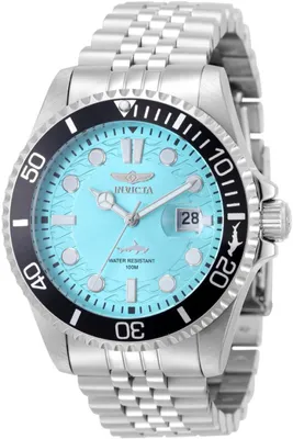 Produktbild von Invicta Pro Diver 50804 Herrenuhr - Quarzwerk - Edelstahl mit blauem Zifferblatt - 43 mm