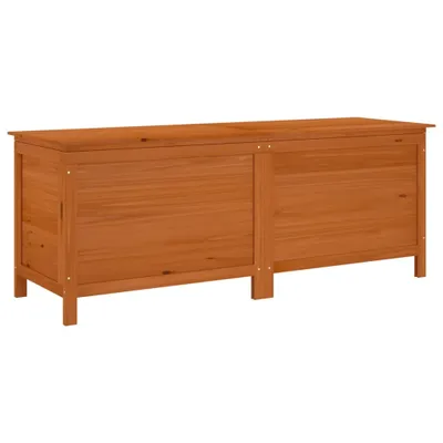 Zdjęcie produktu dla vidaXL Skrzynia ogrodowa brązowa 150x50x56,5 cm lite drewno jodłowe
