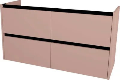 Produktbild von Devo Waschbeckenunterschrank Etna 2.0 BxHxT 118 x 64 x 40 cm ohne Waschbecken antique rose