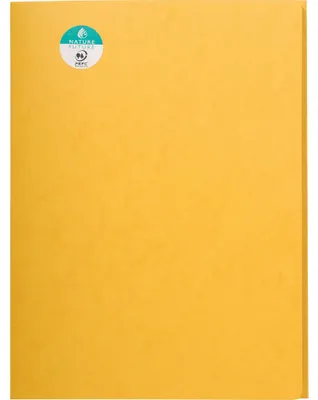 Produktbild von Exacompta Sammelmappe 56404E DIN A4 3Klappen Karton gelb
