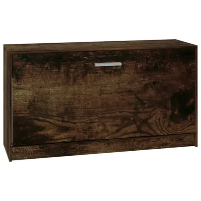 Produktbild von Schuhbank Räuchereiche 80x24x45 cm Holzwerkstoff