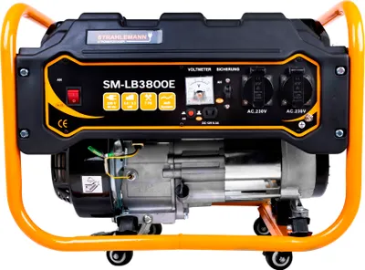 Produktbild von Strahlemann 3300 Watt Benzin-Stromerzeuger Notstromaggregat 230V mit 7 PS