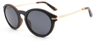 Image de Lunettes de soleil Wave Hawaii Macapa, placage bois WH1144