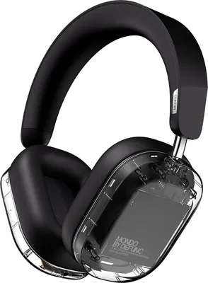 Produktbild von Defunc, Bluetooth Kopfhörer Modell Mondo mit ENC-Mikrofon, Schwarz transparent