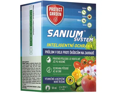 Produktbild von Insektizid SANIUM SYSTEM Präparat gegen Pflanzenschädlinge 50 ml