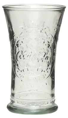 Vintage Coca Cola Glas, 30 cl, 8,5 x 8,5 x 14 cm