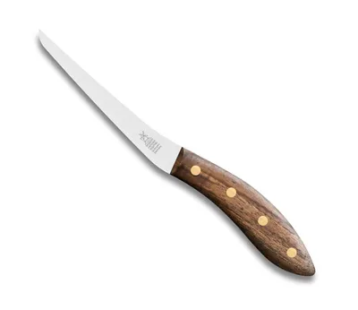 Produktbild von Windmühlenmesser Fischmesser SeaKnives Fischmesser Flexible 13 cm, Griff: Walnuss