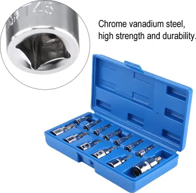 Zdjęcie produktu dla 13-częściowy zestaw końcówek Torx 1/2 cala 3/8 cala 1/4 cala