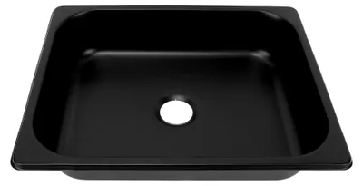 Produktbild von Quadratisches Handwaschbecken für Wohnmobile, 298 X 238 X 65 Mm, Edelstahl 304, für Küche und Badezimmer mit schnellem Abfluss