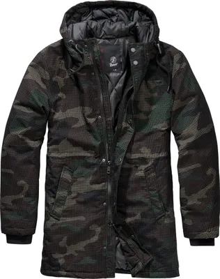 Obrázok produktu pre Brandit Grid camo parka woodland, 3XL