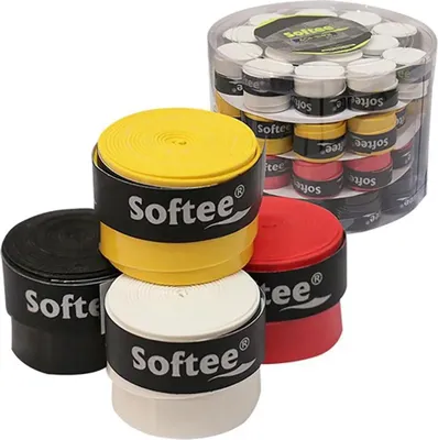 Zdjęcie produktu dla Softee Adhere Padel Overgrip 60 Units Multicoloured Wielokolorowy Jeden rozmiar