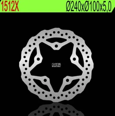 Obrázok produktu pre NG BRAKES Bremsscheibe Wave starr