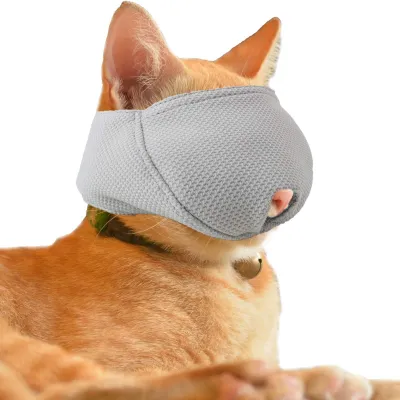 Produktbild von Katzenmaulkorb mit Belüftung für Sicherheit