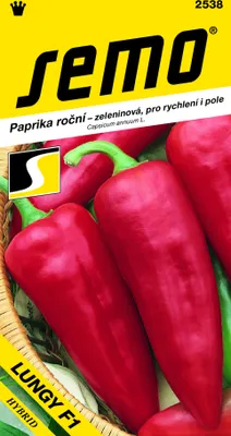 Obrázok produktu pre PAPRIKA sladká kápia na rýchlenie Lungy F1
