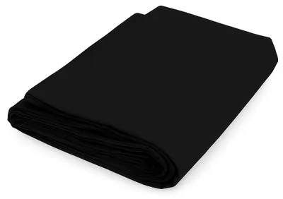 Produktbild von Black schwarz 400 DynaSun Hintergrund W Serie Professioneller Fotohintergrund Baumwolle, 140 g/m