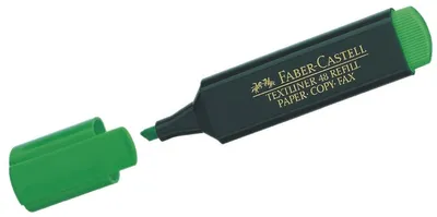 Immagine prodotto di 10x FABER CASTELL 154863 evidenziatore TEXTLINER 48 ricariche verde